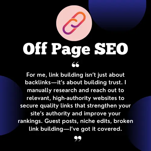 Off Page SEO by Md. Minhazul Islam Miraz SEO Expert & Consultant